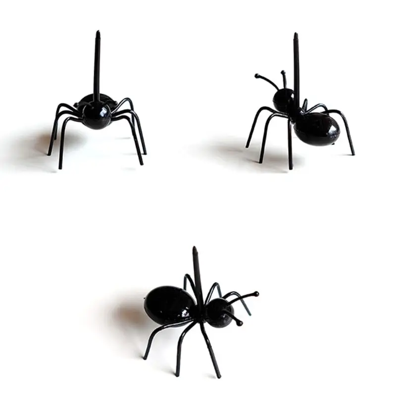 12 шт./компл. многоразовые Ant фруктовая вилка для фруктов несколько Применение посуда милый