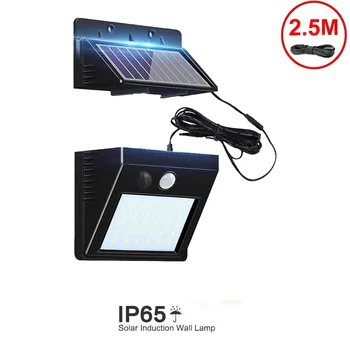 

Outdoor Led Solar Light 30 Leds Outdoor Motion Sensor Solar Lamp Waterproof Security Lights For Garden Wall Yard indoor home sec