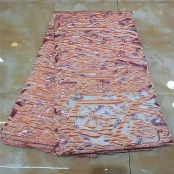 

Guipure Embroidery French Lace Fabric Organza jacquar Sequins Fabric Material Tulle Mesh Lace Dress African Sequins Lace Clothes