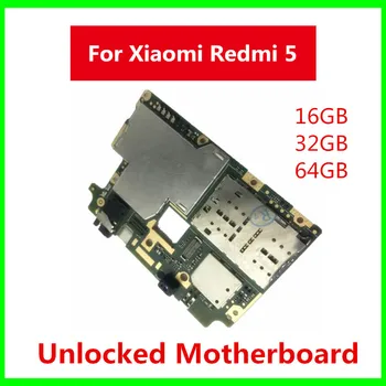 

100% Tested Full Work Original Unlock Motherboard For xiaomi Redmi 5 Full Working For xiaomi Redmi 5 Mainboard Logic Board