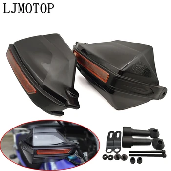 

Motorcycle Hand Guard Handle Protector Shield Windproof Hand Guards black For Kawasaki GTR1400 ZX14R Z1000SX H2R KLZ1000 Versys