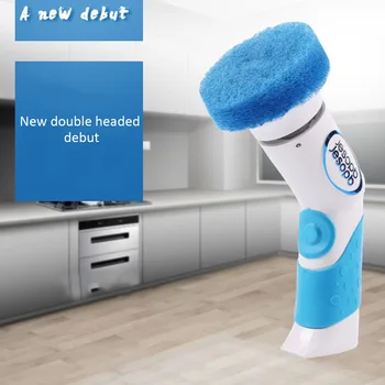

Electric Cleaning Brush Handheld Dish Brush Battery Powered Dishwasher Mini Dish Washing Machine Kitchen Cleaner Cleaning Tools