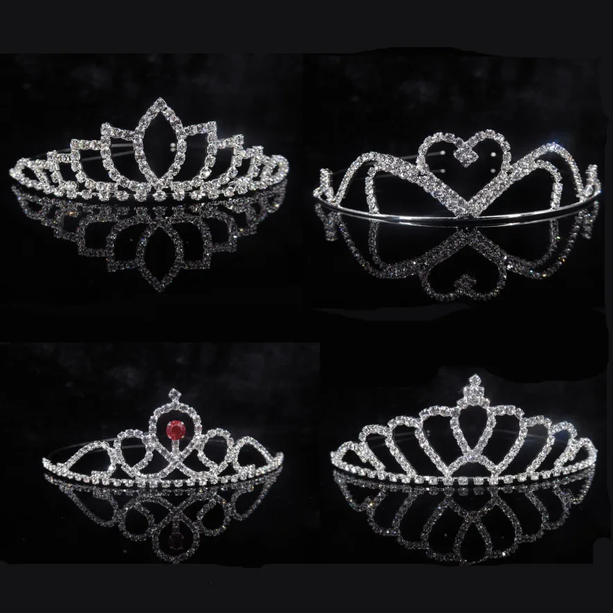 

2018 New Fashion Luxury Crystal Bridal Headwear Crown Tiaras Light Diadem Tiaras for Women Bride Wedding Accessories