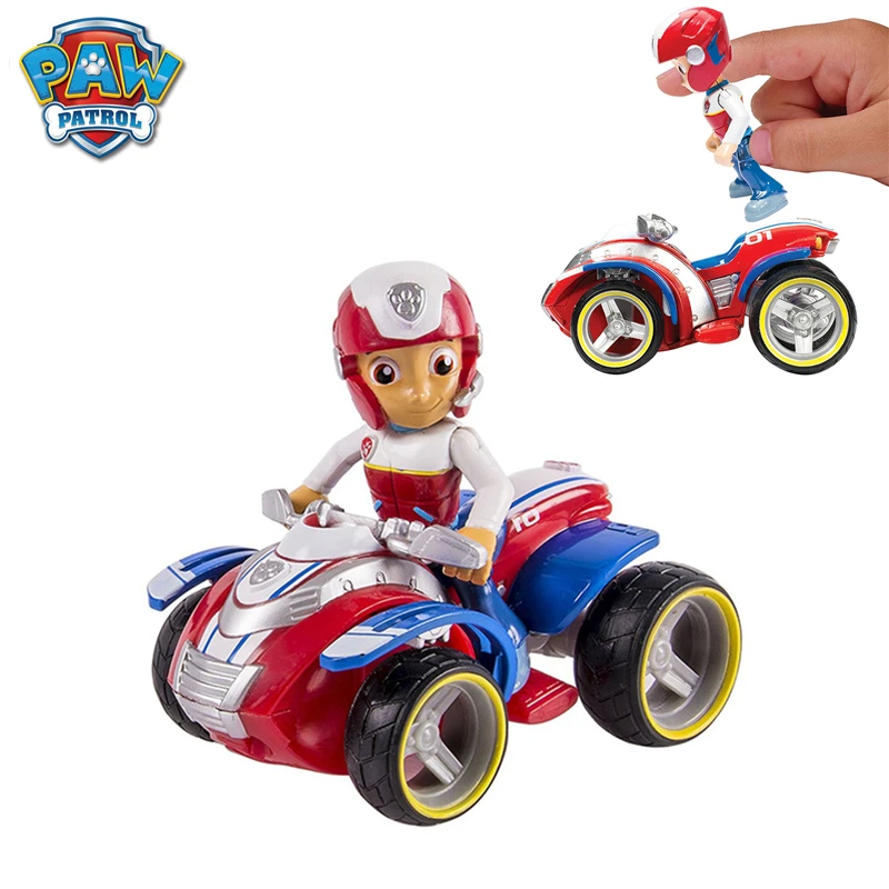 

Paw Patrol Dog Set Cartoon Character Captain Ryder Action Figure Model Puppy Patrol Vehicle Patrulla Canina Kids Birthday Gift