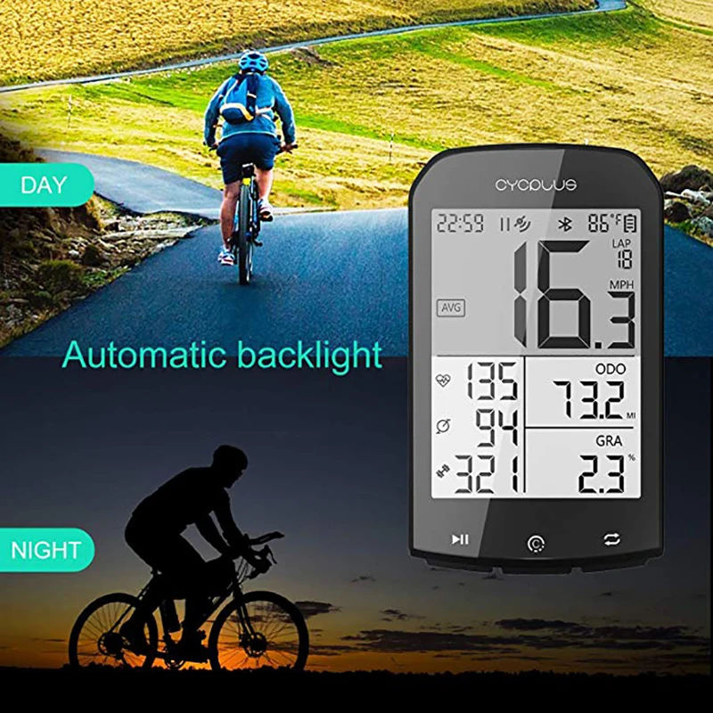 Cena CYCPLUS ANT + GPS prędkościomierz rowerowy komputer rowerowy Bluetooth bezprzewodowy stoper przebieg jazda na rowerze 2.9 \