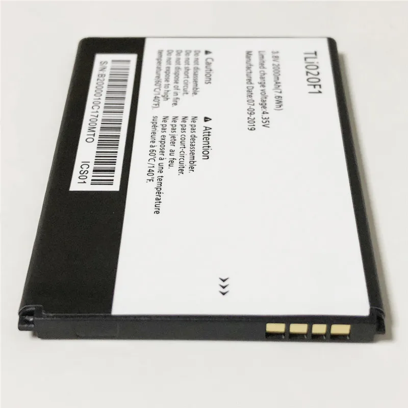 3,8 V 2000mAh TLi020F1 для Alcatel CameoX/5044R/IdealXcite/Verso/U50 батарея+ YIBOYUAN SS-8 зарядное устройство