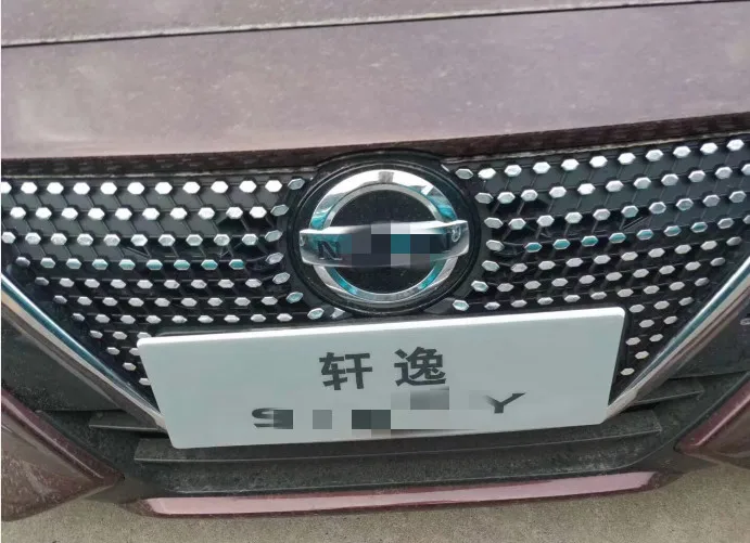 Для Nissan Sylphy sedan решетка серебряного цвета декоративные детали
