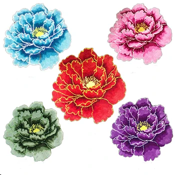 

Good quality art rug bright color art rug flower rug 3D rug carpet for home peony carpet