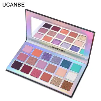 

UCANBE 18 Colors eyeshadow pallete Mercury Retrograde Changeable eye shadow the shadows shimmer waterproof paleta de sombra SLM1