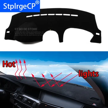 

Car dashboard Avoid light pad Instrument platform desk cover Mats Carpets Auto accessories car styling for citroen C2 C5 C4L DS6