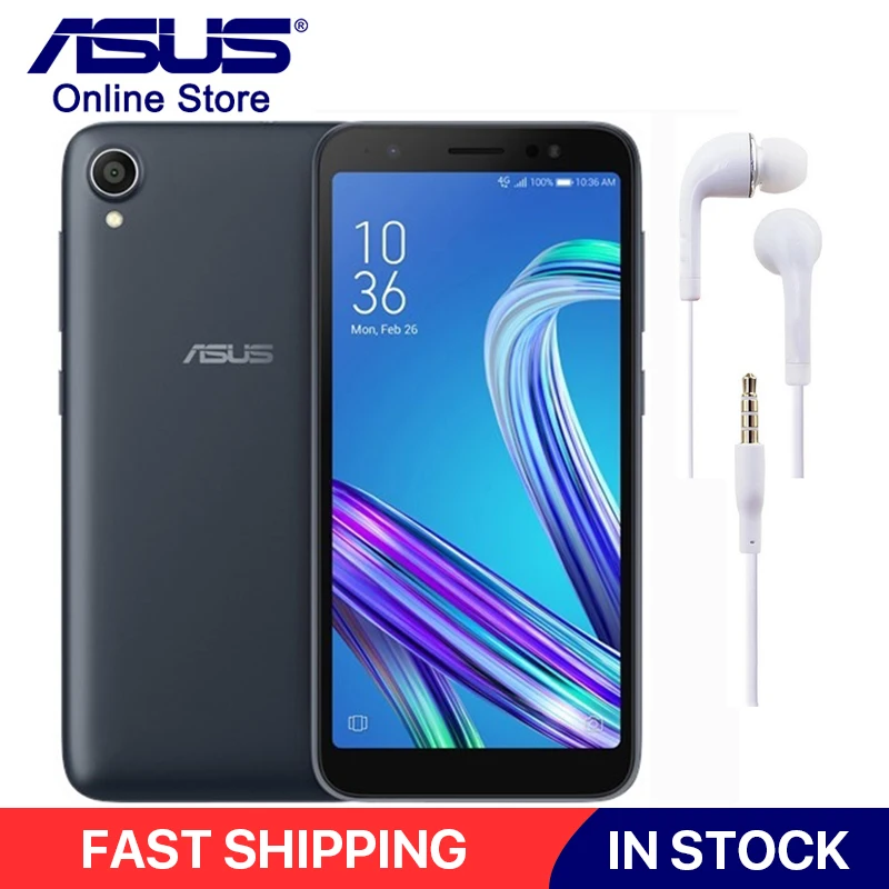 Новинка ASUS ZenFone Live L1 ZA550KL X00RD 13MP камера Wi Fi Двойная SIM Android 8 0 16 Гб rom четырехъядерный