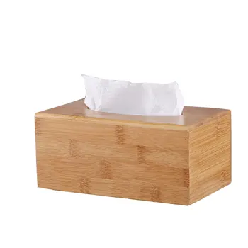 

Wooden Tissue Box Retro Style Home Tissue Container Towel Napkin Tissue Holder Case for Home Decoration Supplies