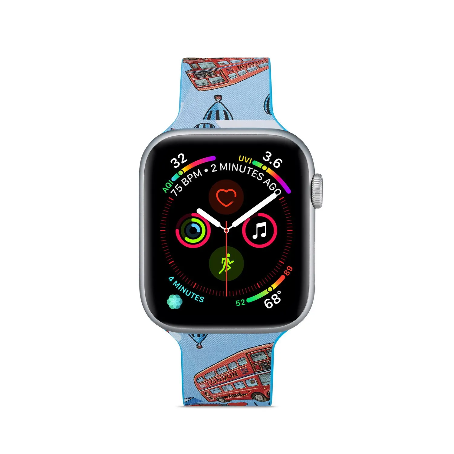 Для Apple Watch 38 мм 42 мм 40 мм 44 мм мягкий ремешок мультфильм камуфляж браслет для iwatch серии 5 4 3 2 1 Аксессуары для умных часов