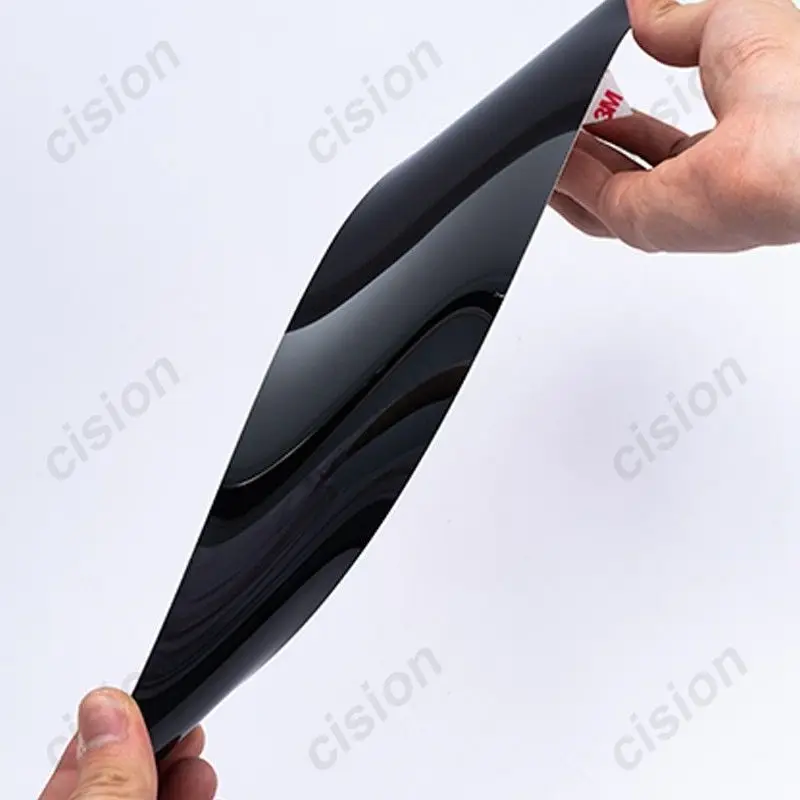 6Pcs Black Carbon Fiber Car Door Window Column BC Pillar Post Trim Mirror Effect PC Sticker For BMW 5 Series F10 Sedan 2011-Car Window Stickers