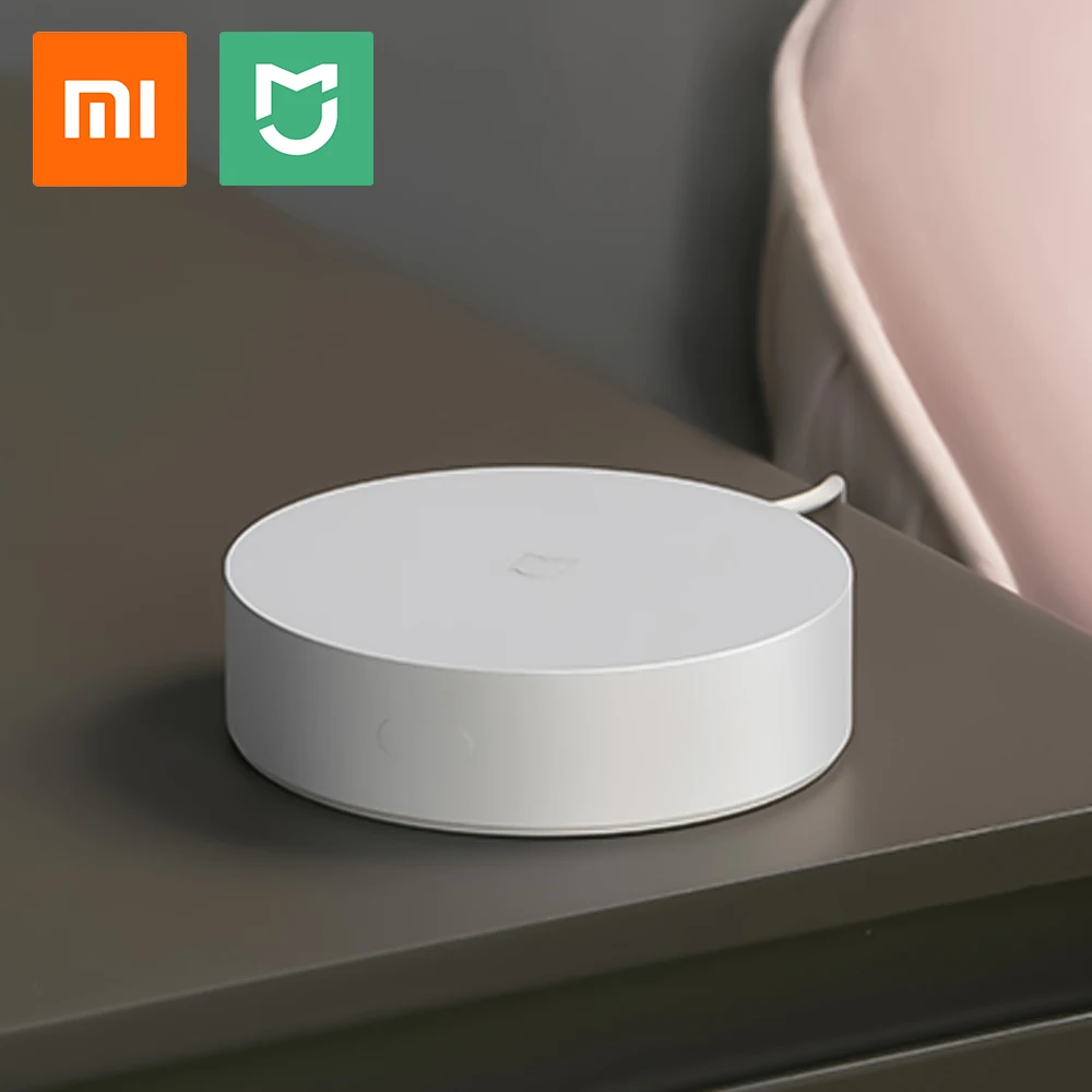 Шлюз Xiaomi Mijia для умного дома многорежимный Zigbee Wi-Fi Bluetooth сетевой хаб работает с