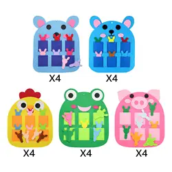 Tableau de poche pour présence, aide aux mains, pour l'école maternelle, dimanche, accessoires pour enseignants, garderie, école primaire 