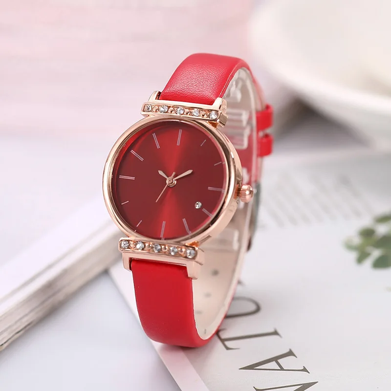 

relojes para mujer 2019 Hot Sale High Quality Diamond Watch Student Watch Causal Kids Clock Leather Brand Gifts Relogio Feminino