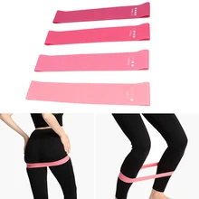 4 шт. спортивные резинки для пилатеса, фитнес-ленты, Эспандеры для силового тренинга, латексные кольца для йоги, фитнес-тяга, градиентное тяговое кольцо