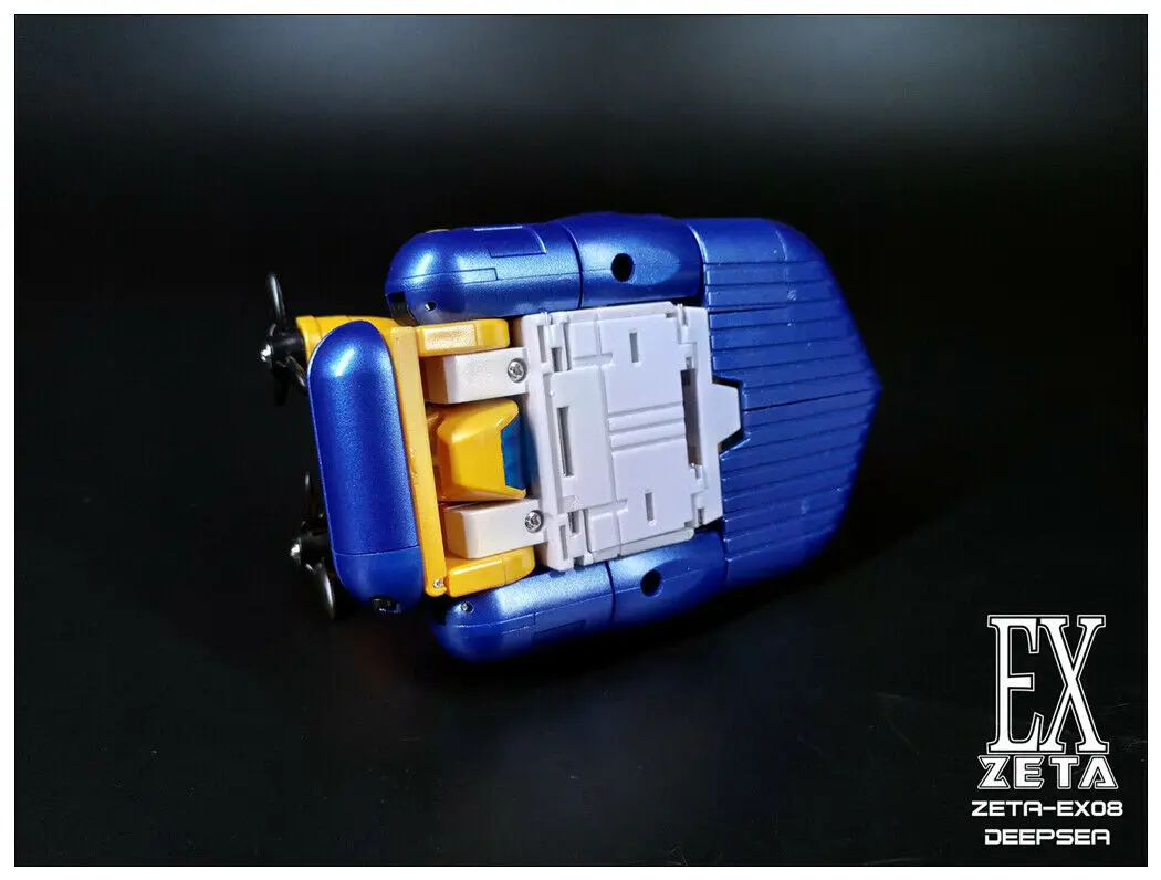 Новые Трансформационные игрушки Zeta EX-08 Deepsea G1 seashpray металлическая цветная фигурка