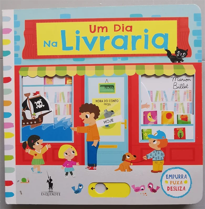 Genitore Bambino Bambini Bambino Trottie Bambino Libro Portoghese Educazione Precoce Cute Picture Story Game Cartone Libros Book Età 1 Su