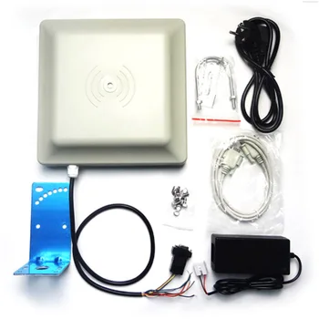 

RFID parking barrier gate car parking access system 6m UHF RFID card reader long range Antenna Reader 2-6M Integrative kit