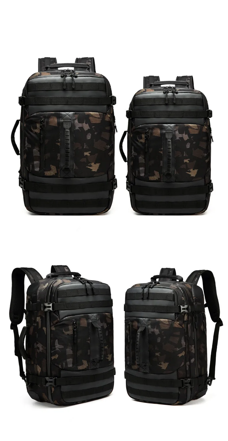 OZUKO, мужской рюкзак, большая вместительность, многофункциональный, 17,3 дюймов, для ноутбука, мужские рюкзаки, модные, мужские, Mochila, водонепроницаемая, дорожная сумка