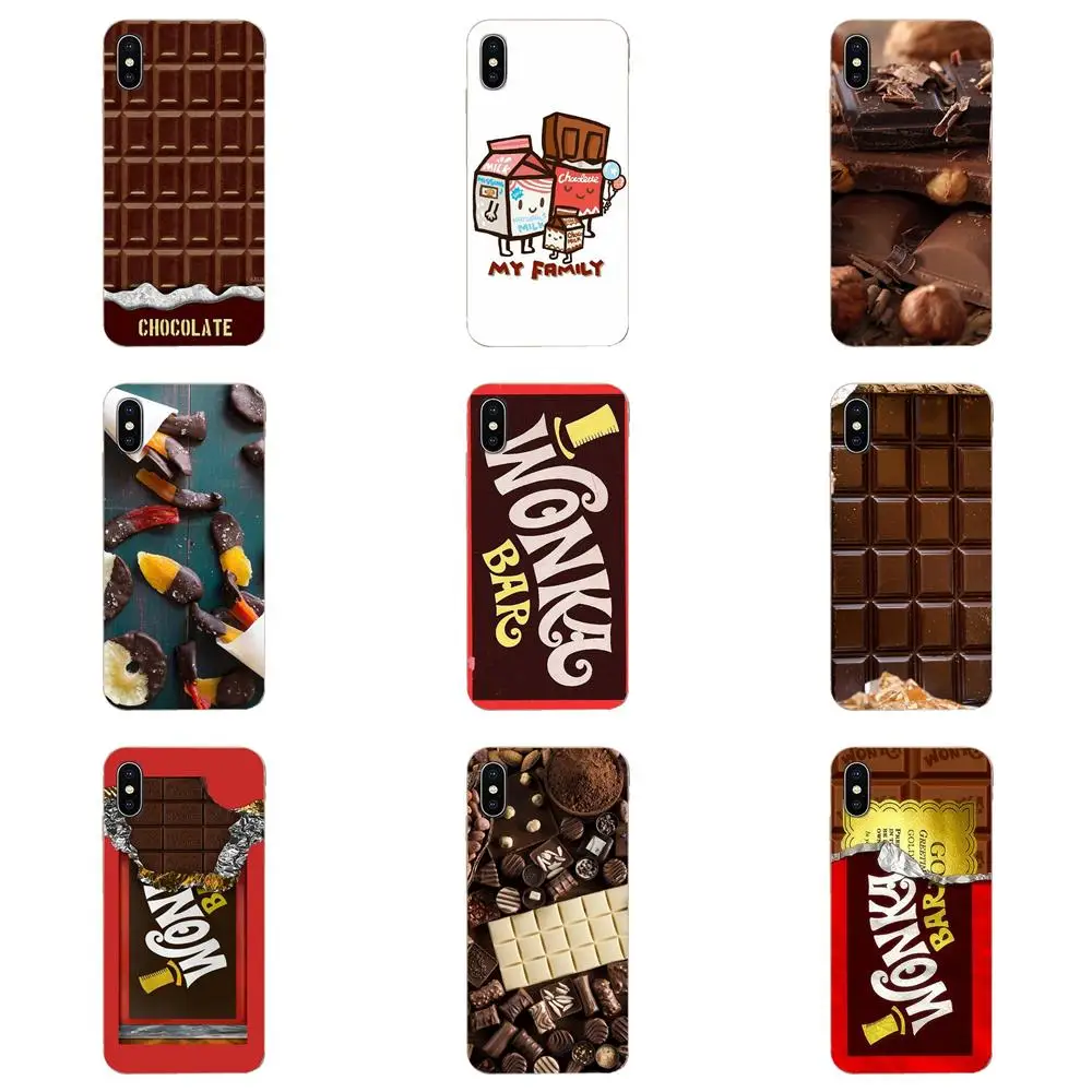 Soft TPU Cases For iPhone 11 Pro Max Plus X XS XR 8 7 6S SE 4S 5 5C 5S 2020 Willy Wonka Bar Golden Ticket Chocolate | Мобильные