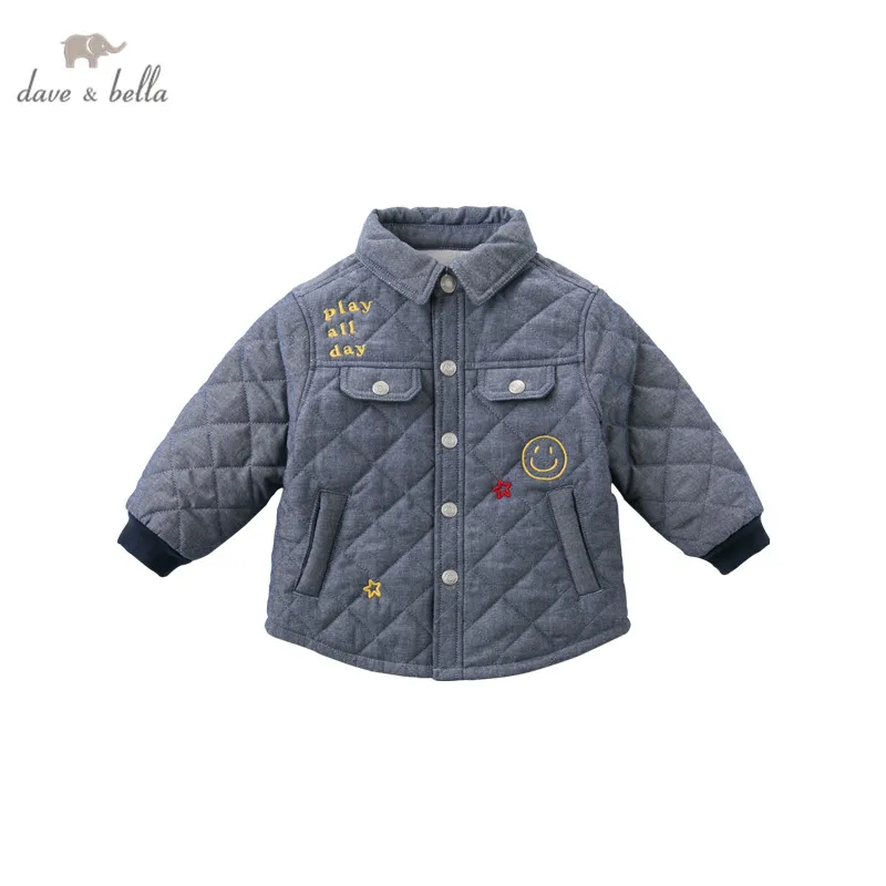 DBA14671 dave bella winter baby boys fashion cartoon letter
