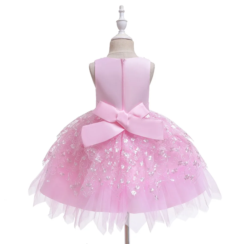 Hetiso/платье для маленьких девочек; летнее элегантное платье принцессы для малышей; праздничные платья для малышей; детское Свадебное бальное платье; костюм; years лет