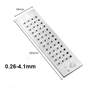 Jewelry Tool Carbide Wire Drawplate For Jewelry Making Round Shape Drawplate