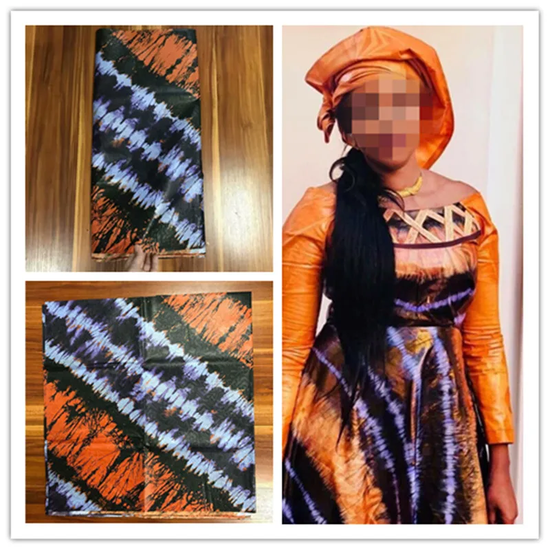 Базен riche getzner африканская кружевная ткань высокое качество кружева нигерийская морская парча ткани tissu africain 5 ярдов/лот