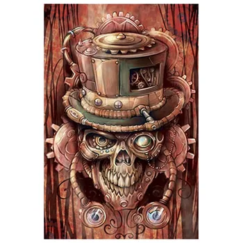 

New Handicrafts Skeleton 5D Diy Diamond Painting Cross Stitch Diamond Embroidery Mosaic European Home Decor