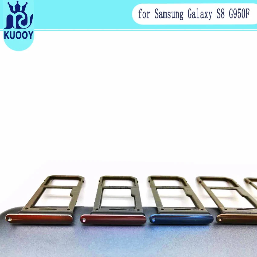 S8 Plus лоток для sim-карт для samsung Galaxy S8 S8P Micro SD карты SIM лоток двойной и один