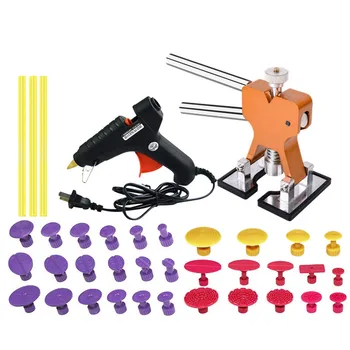 

Auto Body Paintless Dent Removal Tools Kit Glue Gun Dent Lifter Bridge Puller Set For Car Hail Damage And Door Dings Repair