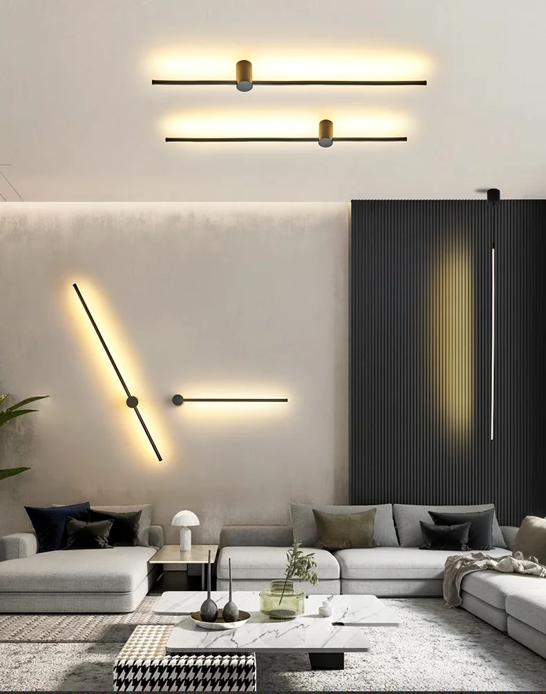  Modern LED Pendant lights Black/Sliver LED Ceiling Suspended pendant Light Lamp for Hall Kitchen Li - 4000275246205