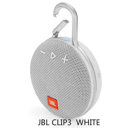 JBL CLIP3 Беспроводная музыкальная шкатулка 3 поколения bluetooth портативный сабвуфер наружный динамик мини аудио водонепроницаемый дизайн - Цвет: JBL CLIP3  WHITE