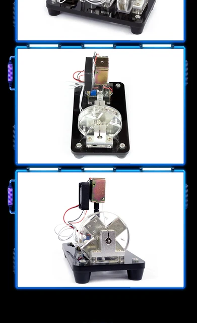 TWY Kit Scientifique de Moteur sans balais pour Moteur Alternatif à  solénoïde à Bobine Unique : : Autres