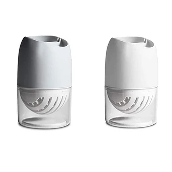 

2Pcs Simple Diatom Mud Draining Quick-Drying Chopsticks Cage Double Grid with Knife Holder Tableware Spoon Storage Box