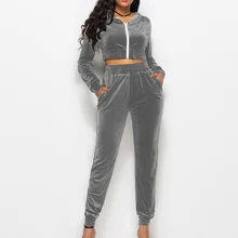 Loozykit спортивные костюмы для женщин, для бега, комплект из 2 предметов, повседневные тонкие спортивные толстовки с капюшоном, женские спортивные костюмы для бега, спортивные комплекты