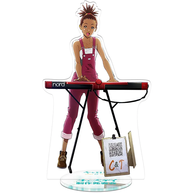 CAROLE & TUESDAY Toy Height 21cm Anime Action Figure Toy Acrylic Decorative Ornaments Creative Gift