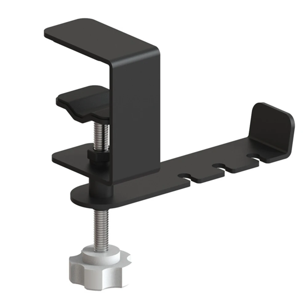 

Newest Suspension Headphone Stand Desk Hanger Metal Holder 360 Rotating Arm Hook Clamp