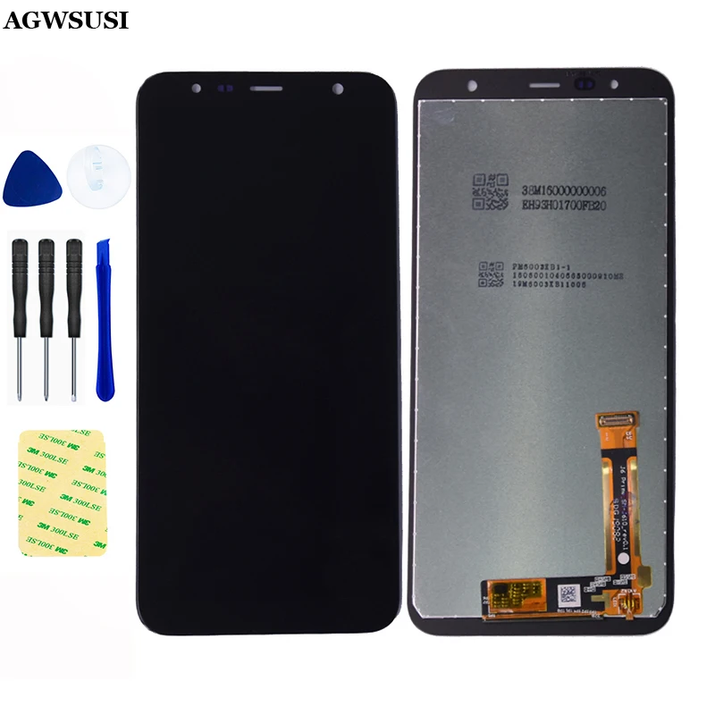 Для Samsung Galaxy J6 плюс J610 SM-J610F J610FN ЖК-дисплей с сенсорным экраном дигитайзер сенсор