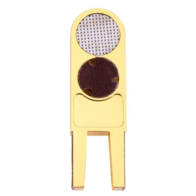 Multifunctional Gold U-shaped Grinding Billiards Cue Tip Scuffer Trimmer