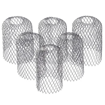 

8-Pack Gutter Shield Expandable Stainless Steel Filter Strainer to Prevent Clogging Of Leaves and Debris