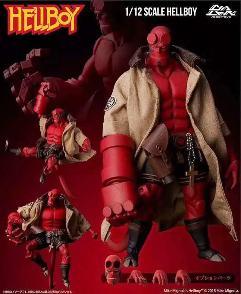 Cheng yuan аниме qian zhi lian HELLBOY Boy Hellboy Commoner Мобильная фигурка Гараж Комплект Модель