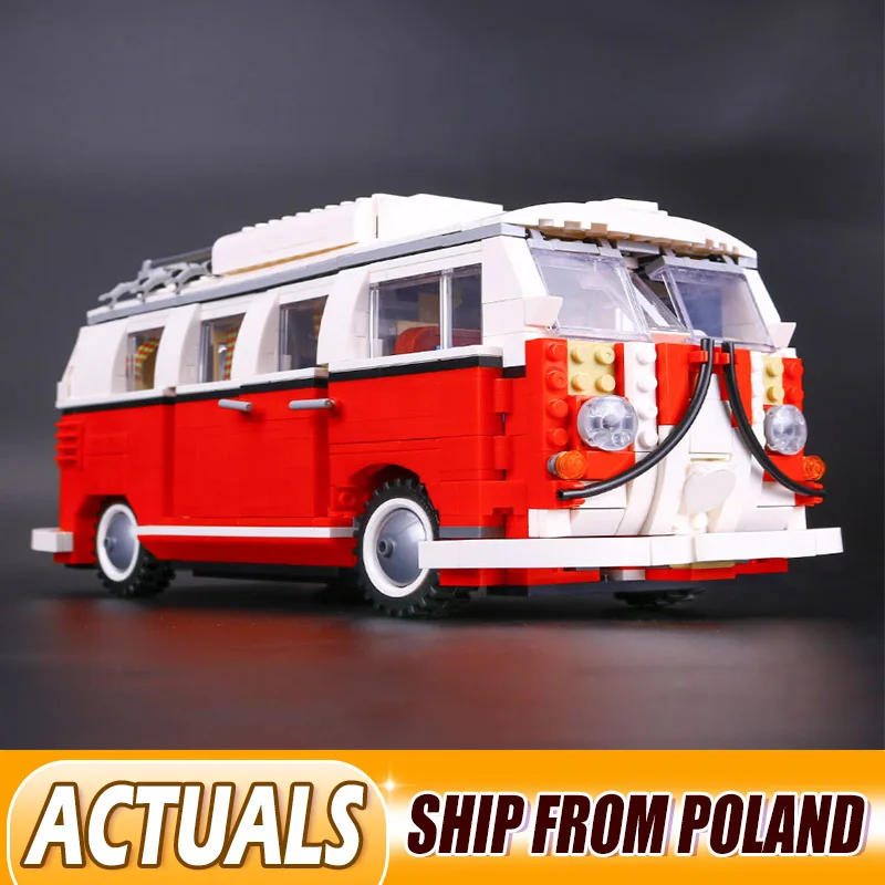 

DHL 21001 Technic Series Classical Travel Car Model Compatible 10220 Building Blocks Bricks Educational Toys Kids Toys