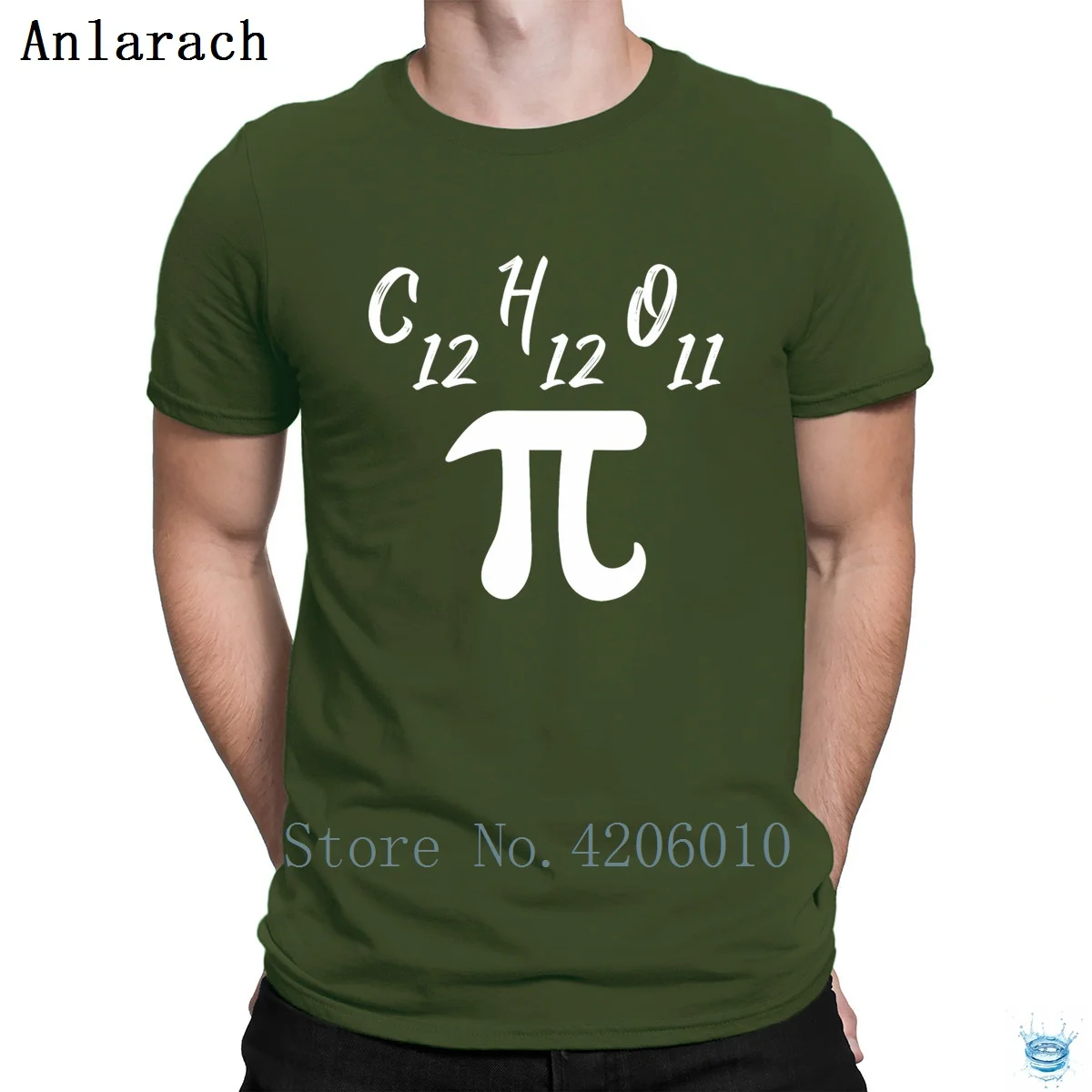 Футболка с надписью Happy Pi Day Formula, красивые Топы в стиле хип-хоп, Мужская футболка, слоган размера плюс, 3xl, Anlarach, интересный