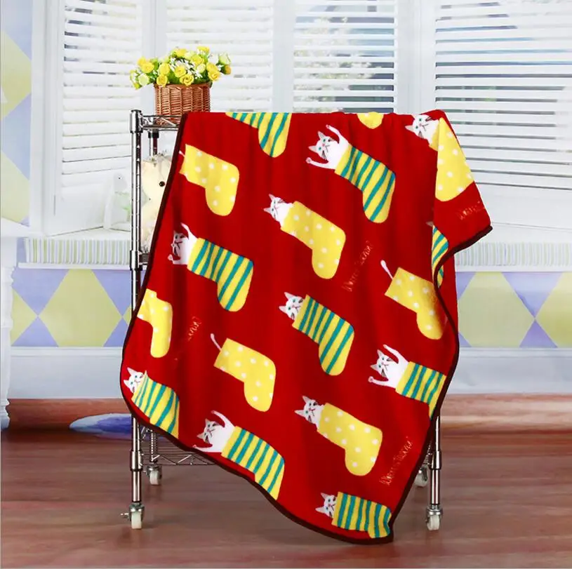 Red Из мягкого флиса кошка Бультерьера одеяла с бульдогом для кровать коврики дом любимчика кошки собаки кровать Одеяло диван-кровать - Цвет: Red
