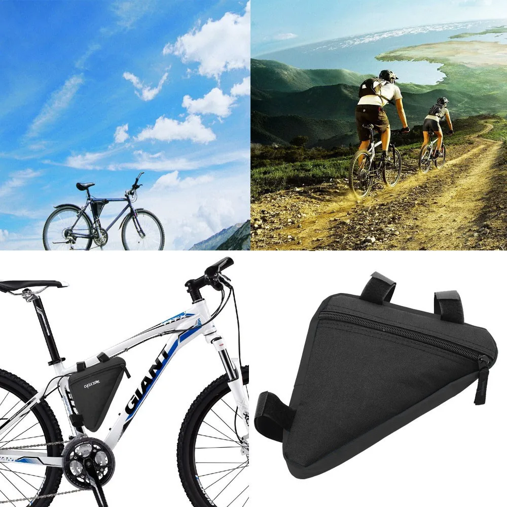 Горячая Рама Велосипеда Сумка для передней трубки велосипеда треугольник