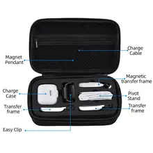 

Storage Bag For Insta360 Go 2 Portable Durable Nylon Storage Bag Assorting Pack Bag Gaming Accessories Storage Tote Big Holder